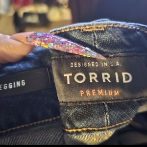 Torrid Premium Dark Blue Jeggings